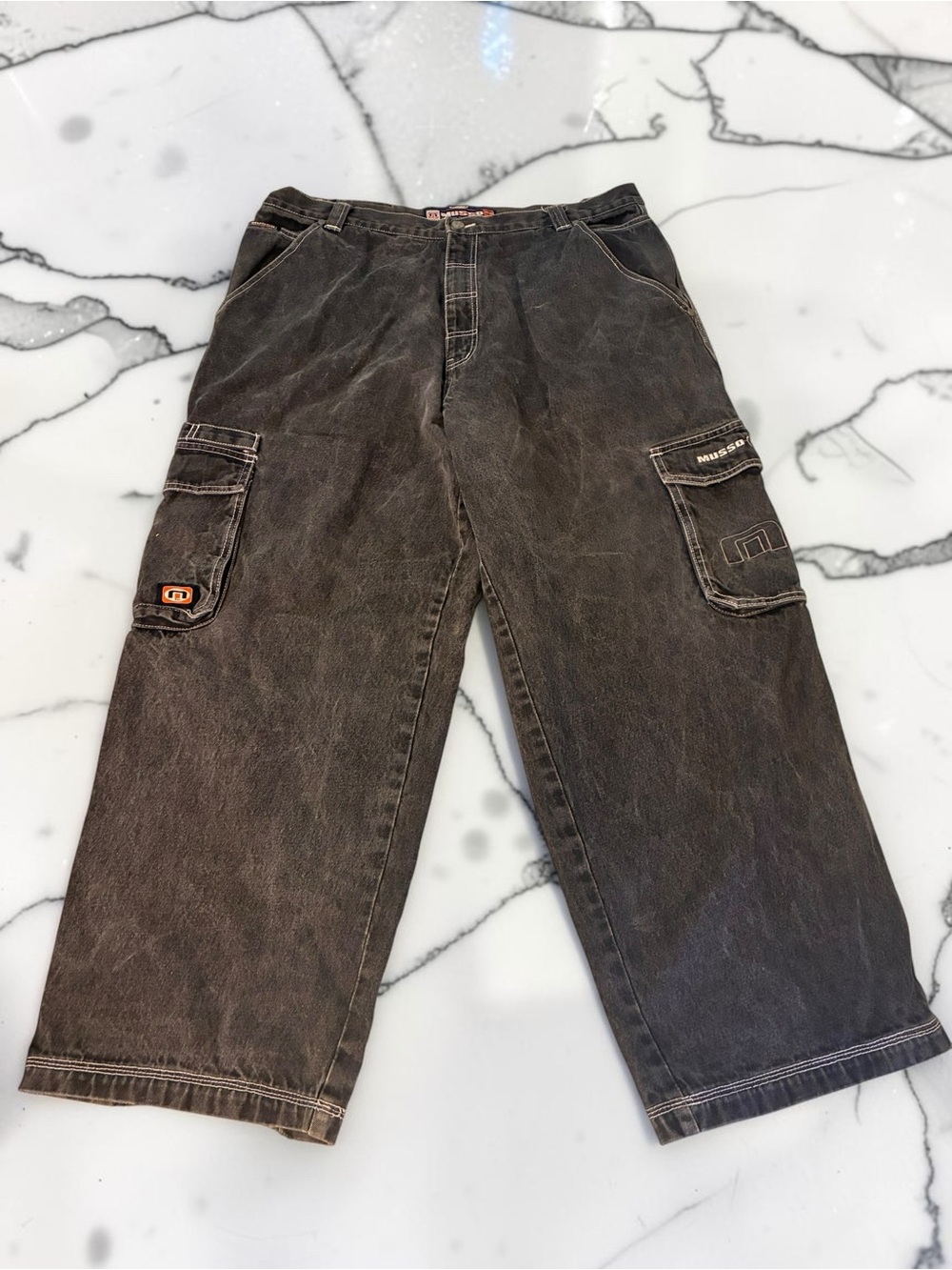 Y2K Musso Jeans Baggy Cargo Jeans JNCO Style